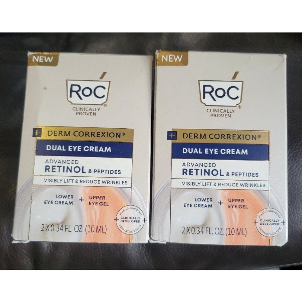 RoC Derma Correxion Dual Eye Cream bundle of 2! *SALE*